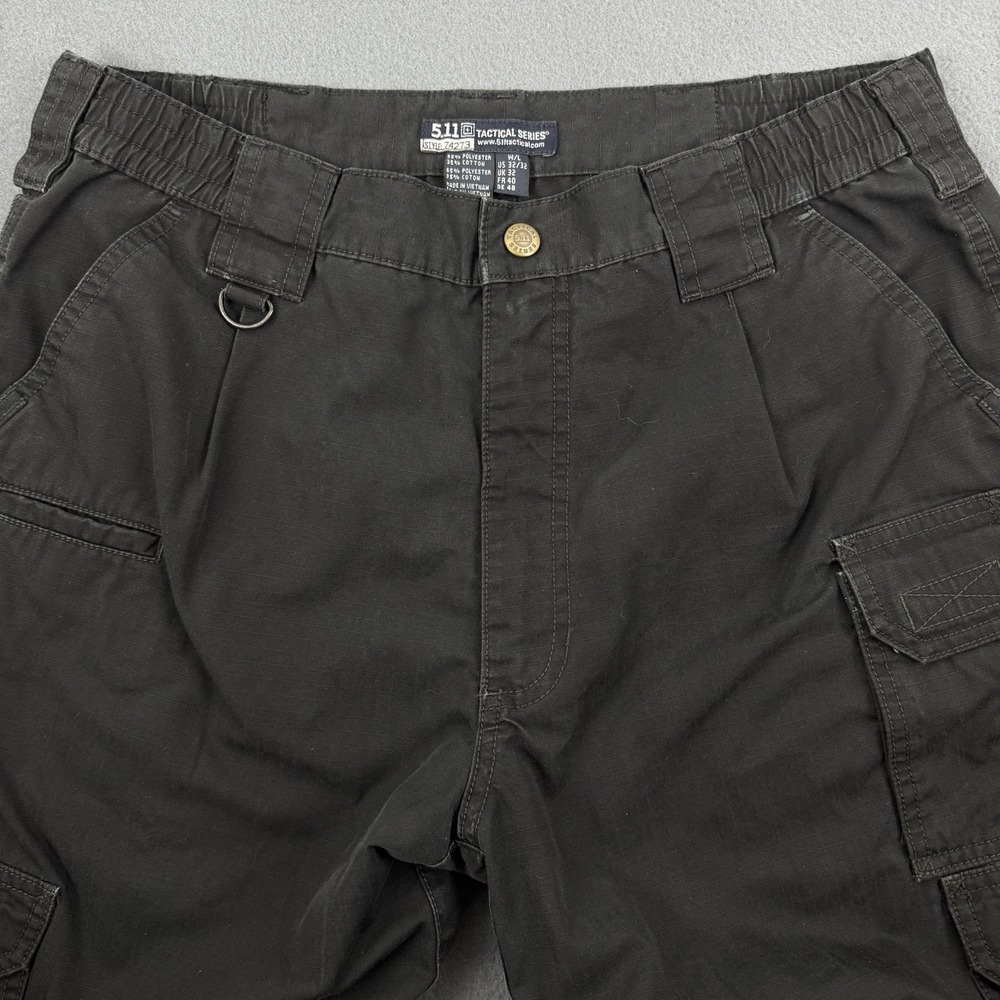 5.11 TACTICAL Taclite Pro Mens Cargo Uniform utility‎ pants Black - 32/32 - Picture 3 of 8